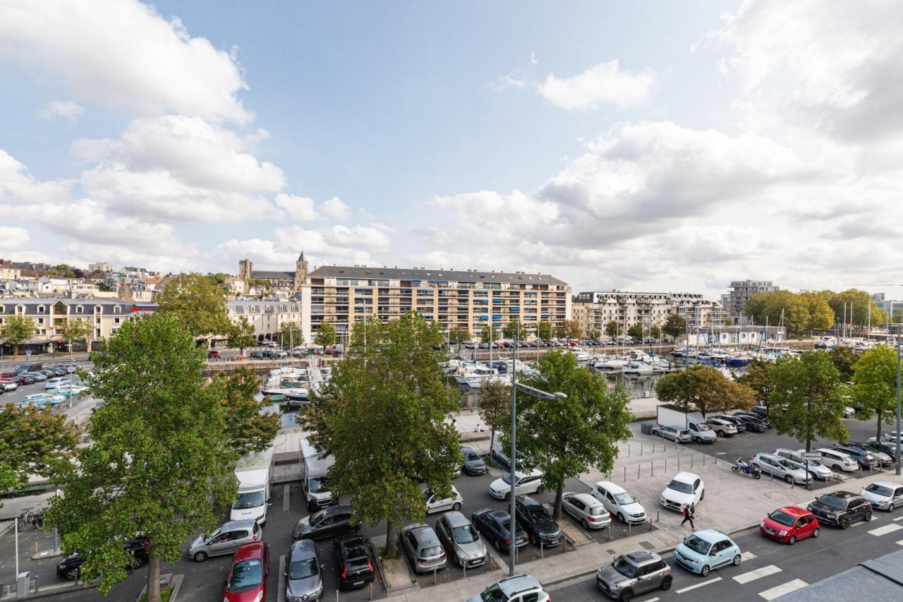 Cosy Appartement Neuf Sur Le Port De Plaisance De Caen Exterior foto