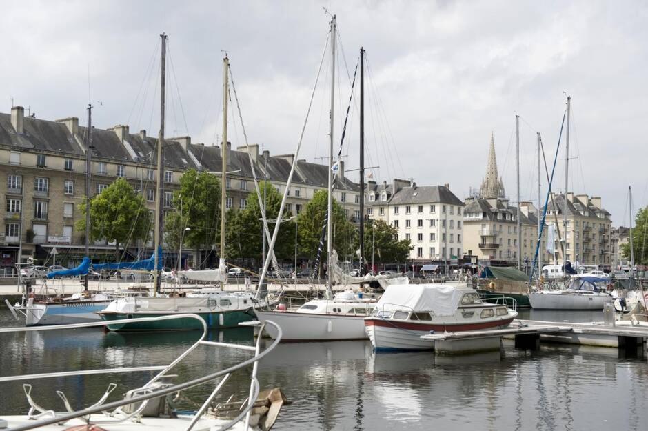Cosy Appartement Neuf Sur Le Port De Plaisance De Caen Exterior foto